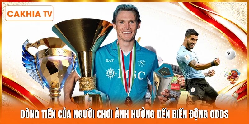 Dòng tiền của người chơi ảnh hưởng đến biến động odds