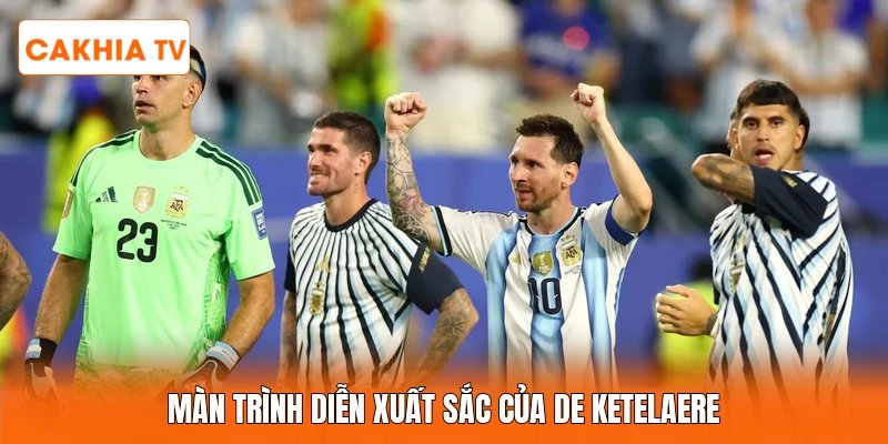 Màn trình diễn xuất sắc của De Ketelaere